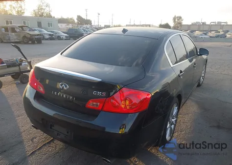 2008 Infiniti G35 Sport из США, поврежденный, VIN JNKBV61E08M222807